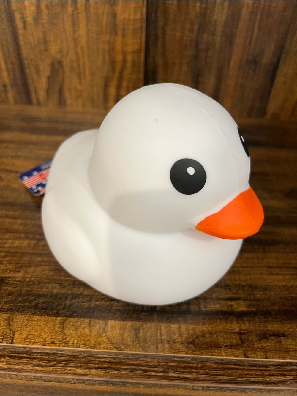 🤍💫Sunny Days White Squishy Duck with Orange Beak